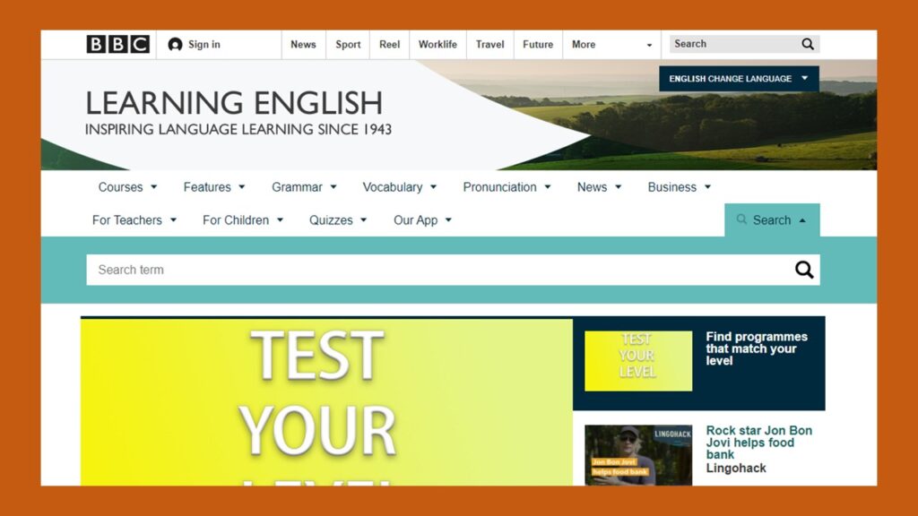 Cursos de inglês gratuitos: BBC learning english