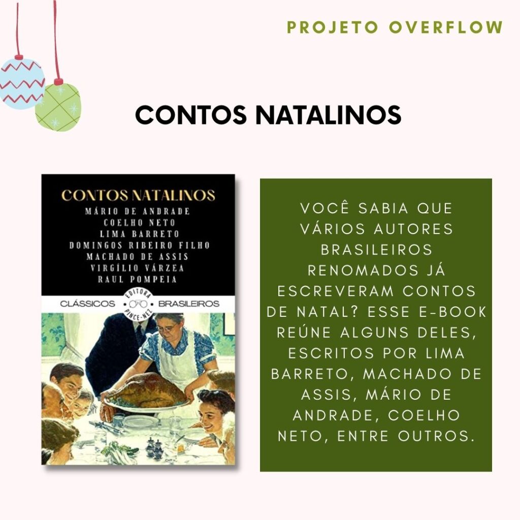 Sugestões de Livros de natal: Contos natalinos de autores brasileiros